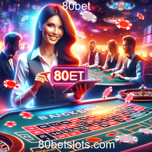 Experimente a Emoção do Cassino ao Vivo no 80bet